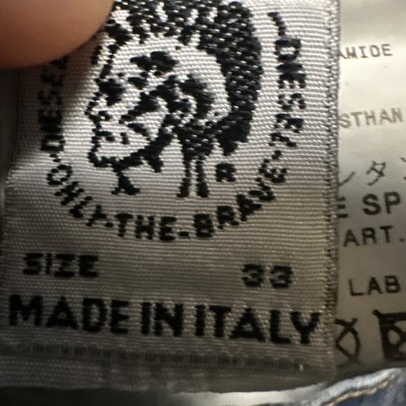 DIESEL Jeans Mens Size 32x29 FANKER Regular Slim Bootcut Blue Med Wash Excellent - Picture 5 of 12